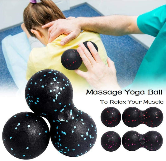 EPP Peanut Massage Ball: High-Density Lightweight Tool for Fascia Release, Yoga, and Exercise