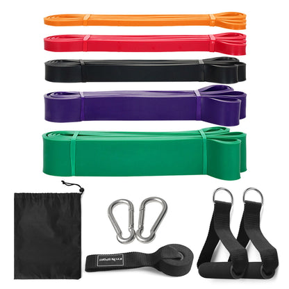 Professional Grade Resistance Band Loops Set: Durable Fitness Bands for Effective Workouts